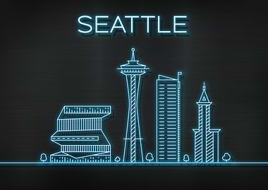 Seattle City Skyline