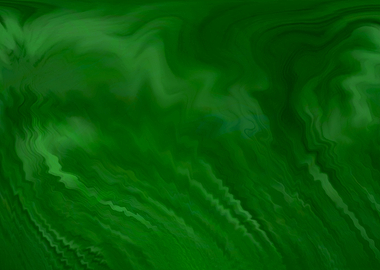 Abstract Green Swirl3