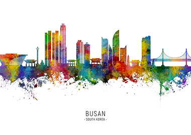 Busan Skyline South Korea