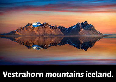 Vestrahorn mountains