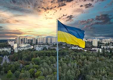 Ukrainian flag
