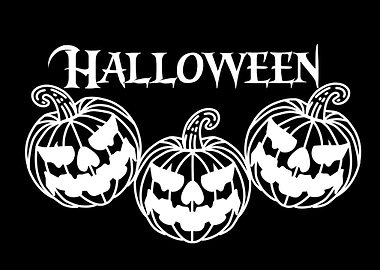 halloween black pumpkin