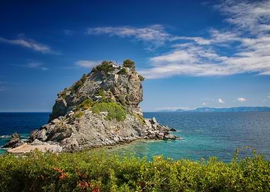 Holiday in Greek Island