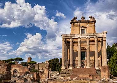 Roman Forum Temple