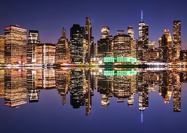 New York Reflection