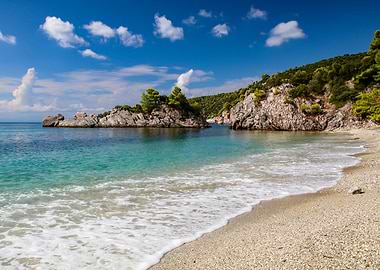 Beach on Greek Island