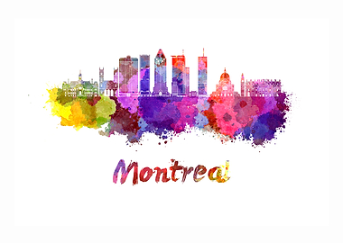 Montreal v2 skyline