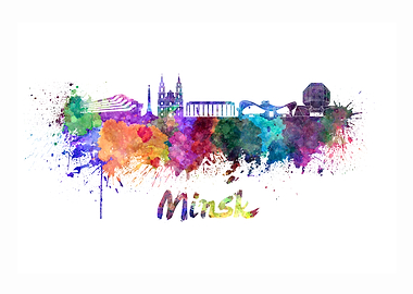Minsk skyline