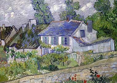 Houses at Auvers 1890