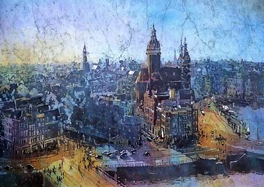 Amsterdam Skyline