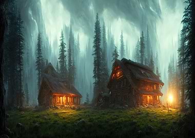 cabin in the woods