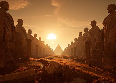 Ancient Egyptian Valley