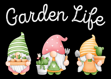 Garden Succulent Gnomes