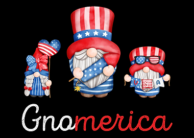 Gnome America 4th of July