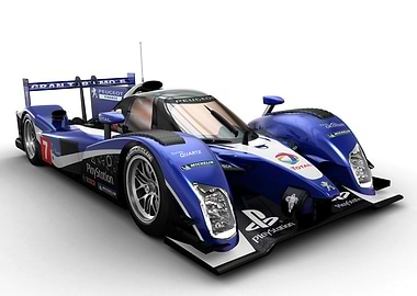 Peugeot race car