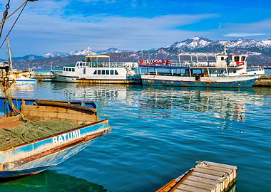 Small dock in Batumi