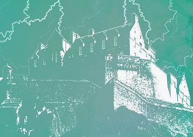 Edinburgh Castle - L. Blue