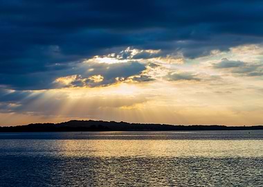 Sunset in Poole Harbour