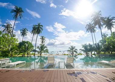 Beautiful tropical beach