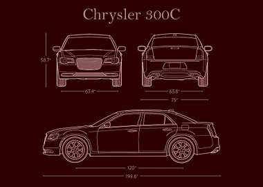 Chrysler 300C2017Blueprint