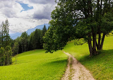 Landscape near Cortina