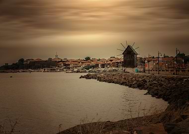 Windmill, travel,Bulgaria