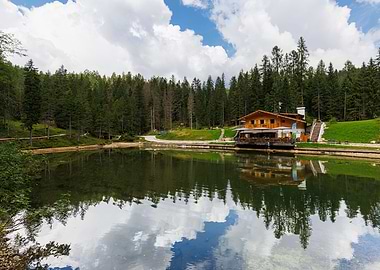 Lake d Ajal Dolomites