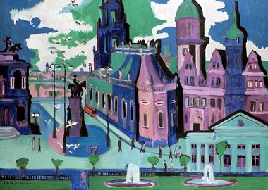 View of Dresden 1926