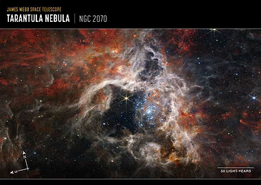 Tarantula Nebula Webb