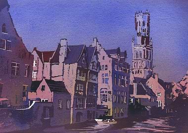 Bruges Belgium artwork