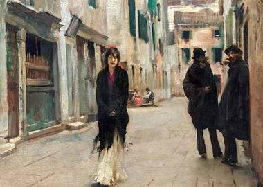 Street in Venice 1882