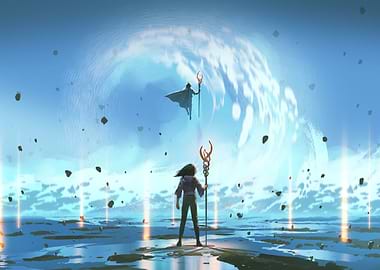 Confrontation Hero Villain