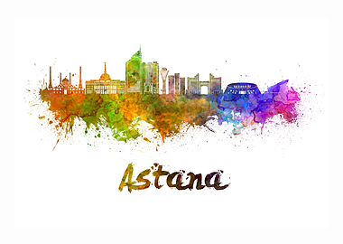 Astana skyline