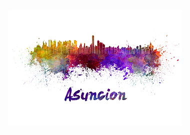 Asuncion skyline