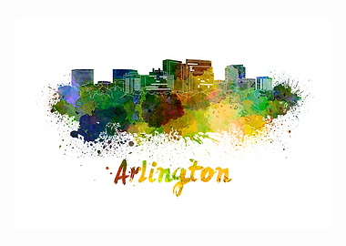 Arlington skyline