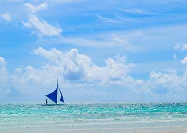 Paraw Sailing in Boracay