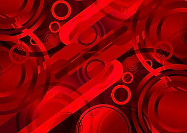 Abstract Red Background