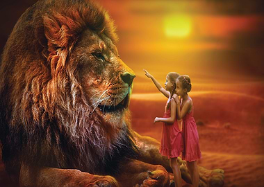 Lion King With Friends