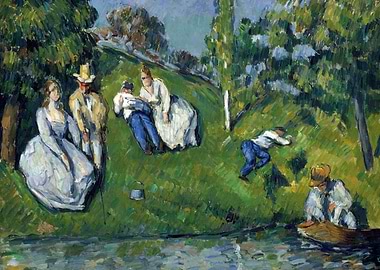The Pond Paul Cezanne