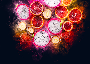 fruit smoke Dragonfruit
