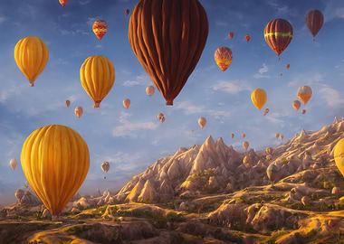 hot air Balloon trip