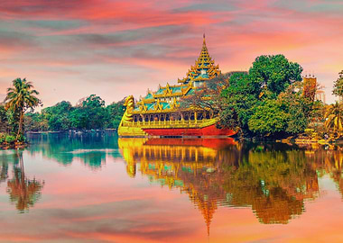 Karaweik Hall Temple