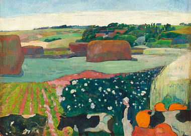 Haystacks in Brittany