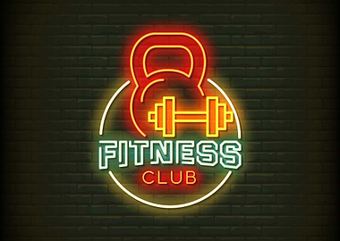 fitness neon