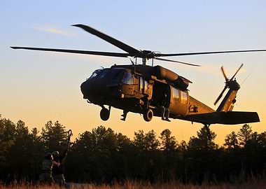 Black Hawk Helicopter two