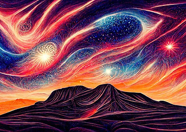 The Space above Mountains