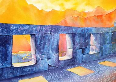 Machu Picchu ruins Peru