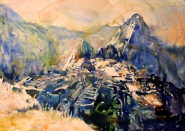 Machu Picchu ruins Peru