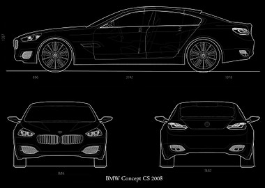 bmw concept cs 2008