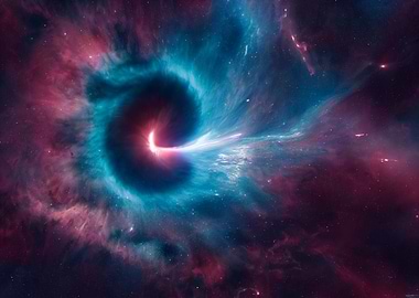 Black hole sucking light